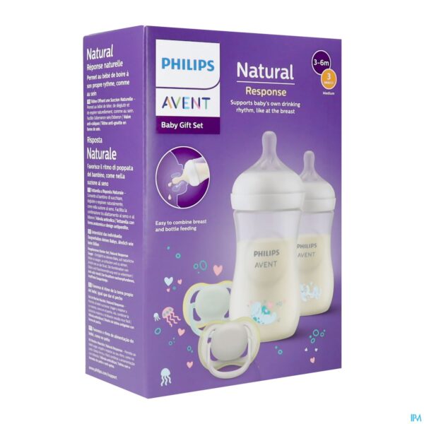 Packshot Philips Avent Natural 3.0 Starterset Zuigfles 2