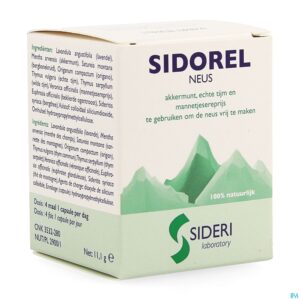 Packshot Sidorel 300mg Caps 30