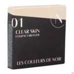 Packshot Couleurs De Noir Clear Skin Comp. Bronzer 01 Light
