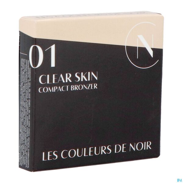 Packshot Couleurs De Noir Clear Skin Comp. Bronzer 01 Light