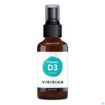 Productshot Viridian Vitamin D3 2000ie Spray 20ml