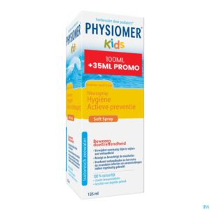 Packshot Physiomer Kids Spray 135ml Promo 35ml