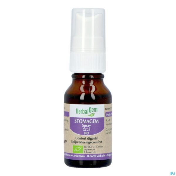 Productshot Herbalgem Stomagem Spray Bio 15ml
