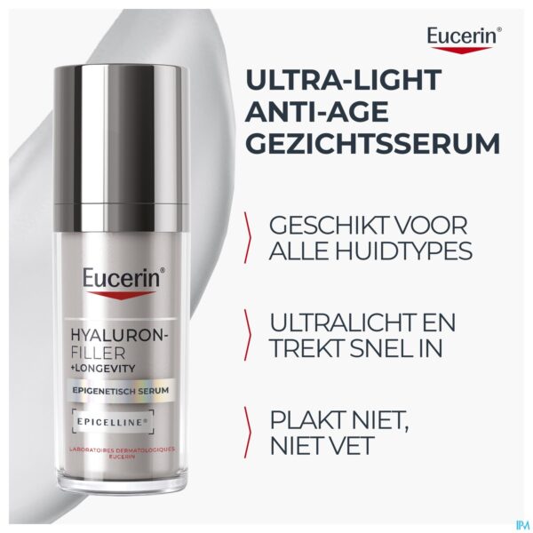 Lifestyle_image Eucerin Hyaluron-filler +long.epigen.serum 30ml
