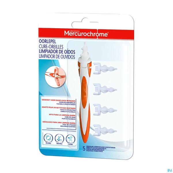 Packshot Mercurochrome Oorreiniger Packshot Mercurochrome Oorreiniger