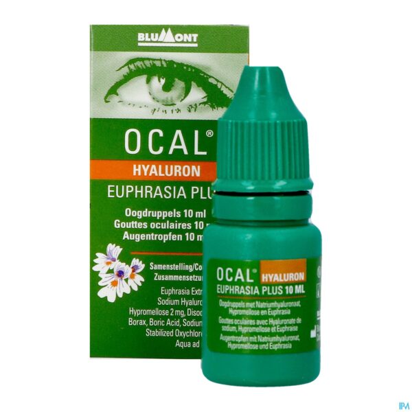 Productshot Ocal Hyaluron Euphrasia Plus 10ml