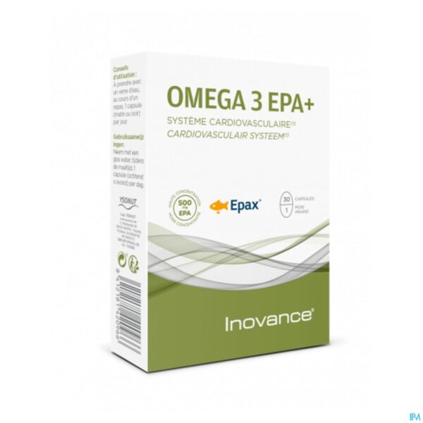 Packshot Inovance Omega 3 Epa+ Caps 30 32c475 Packshot Inovance Omega 3 Epa+ Caps 30 32c475
