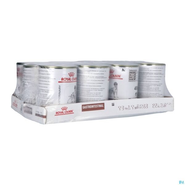 Packshot Royal Canin Dog Gastrointestinal Wet 12x400g