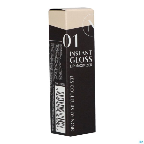Packshot Couleurs De Noir Instant Gloss Lip Max.01 Light C.