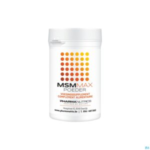 Packshot Msm Max Pdr 250g Pharmanutrics