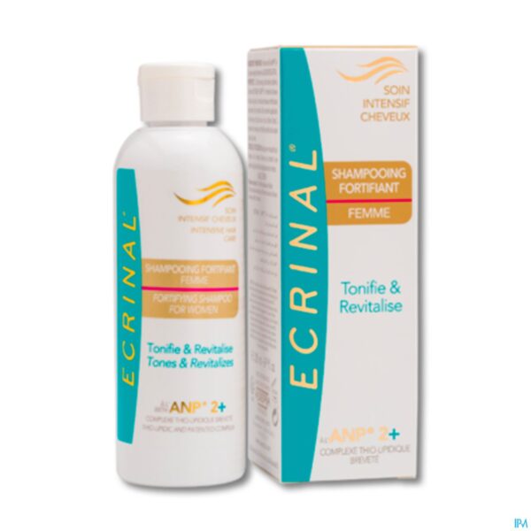 Productshot Ecrinal Verstevigende Shampoo Vrouw Anp2+ Fl 200ml