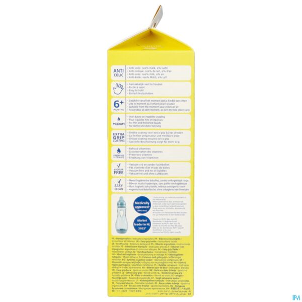 Packshot Difrax Handgreepfles Sage 240ml