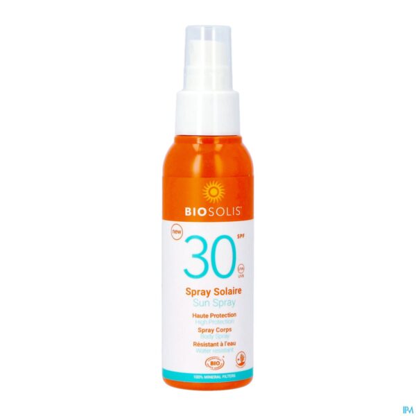 Productshot Biosolis Zonne Spray Ip30 100ml Nf