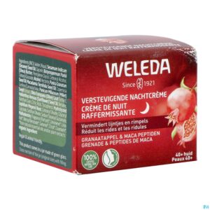 Packshot Weleda Granaatappel&maca Verstevig.nachtcreme 40ml