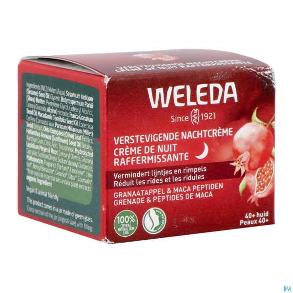 Packshot Weleda Granaatappel&maca Verstevig.nachtcreme 40ml Packshot Weleda Granaatappel&maca Verstevig.nachtcreme 40ml