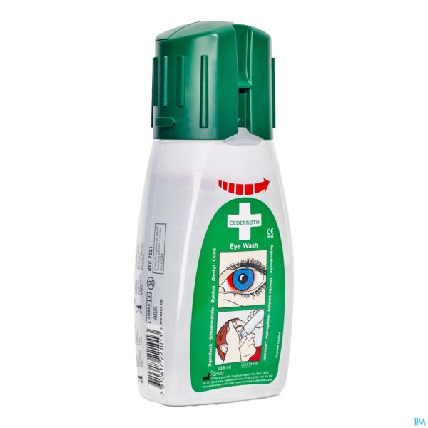 Packshot Cederroth Oogspoeling 235ml