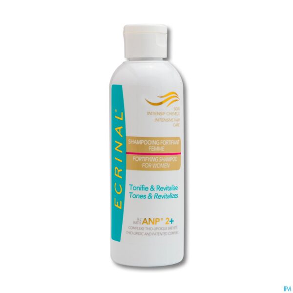 Productshot Ecrinal Verstevigende Shampoo Vrouw Anp2+ Fl 200ml