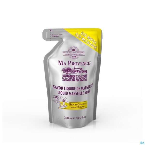 Productshot Ma Provence Vloeiebare Zeep Citroen Refill 250ml