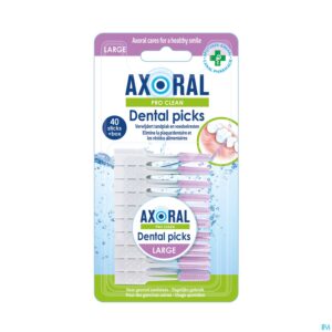 Packshot Axoral Pro-clean Dental Picks l 40