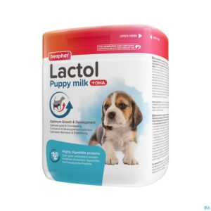 Packshot Beaphar Lactol Puppy Milk 500g