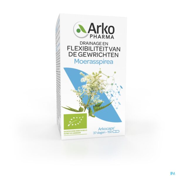 Packshot Arkocaps Moerasspirea Bio 150 Caps Fl 150
