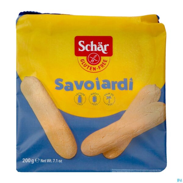 Packshot Schar Koekjes Savoiardi 200g Nf Revogan