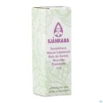 Packshot Sjankara Sandelhout Nieuw-caledon. Ess. Olie 5ml
