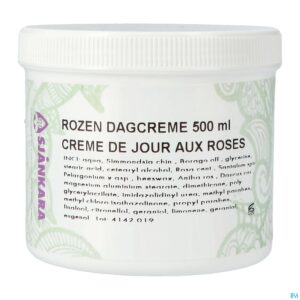 Packshot Sjankara Rozen Dagcreme 500ml