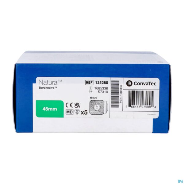 Packshot Natura Platen Convex Durahesive 19/45mm 5 125280
