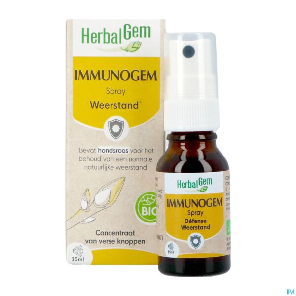 Productshot Herbalgem Immunogem Spray Bio 15ml