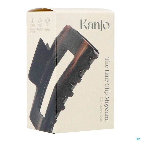 Packshot Kanjo The Hair Clip Moyenne 01 Faded Oak