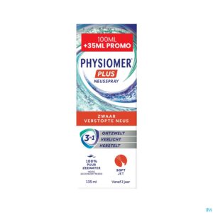 Packshot Physiomer Sinus Spray 135ml Promo 35ml