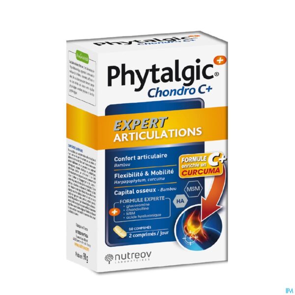 Packshot Phytalgic Chondro C + Bt 60 Caps 60