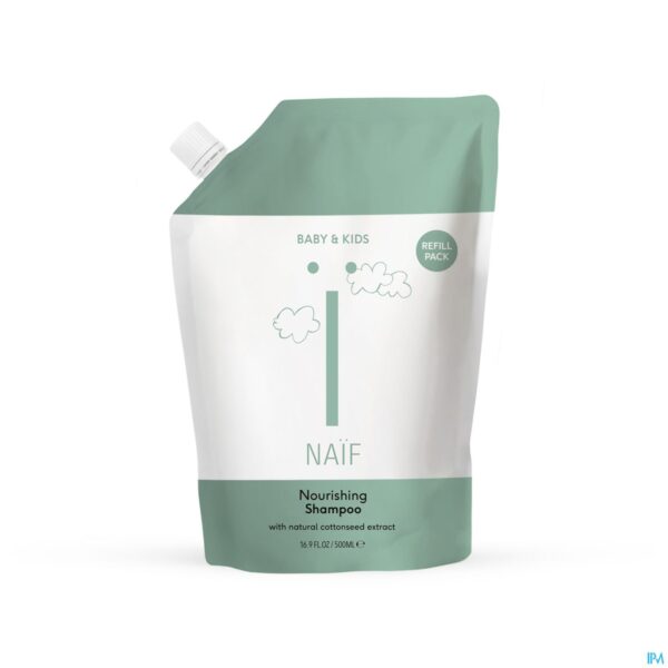 Packshot Naif Baby&kids Nourishing Shampoo Navulling 500ml