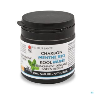 Packshot Vecteur Sante Ppoeder Actieve Kool Munt 30g