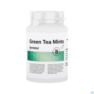Packshot Green Tea Mints 120 TAB