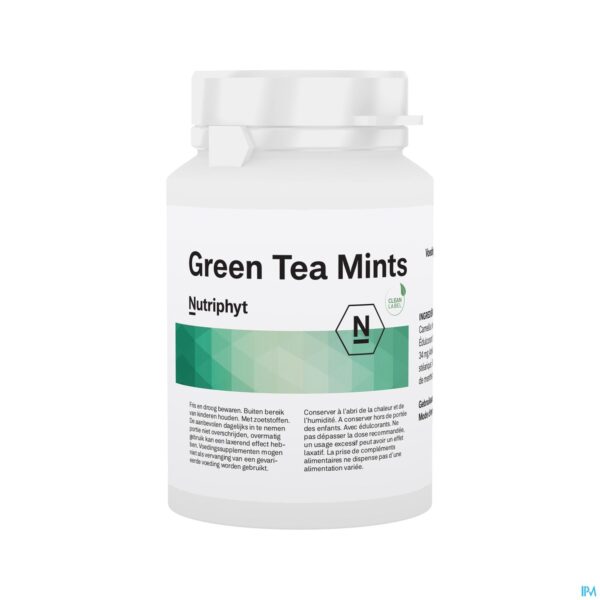 Packshot Green Tea Mints 120 TAB