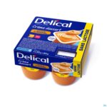 Packshot Delical Creme Dessert Hp-hc Z/lact.karam 4x125g Nf