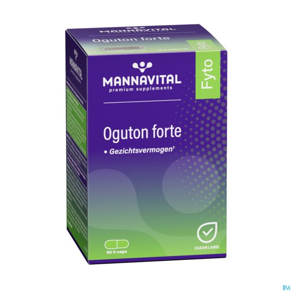 Packshot Mannavita Oguton Forte V-caps 60