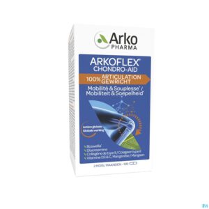 Packshot Arkoflex Chondro-aid 100% Gewrichten Caps 120