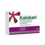 Packshot Kaloban® 63 tabletten