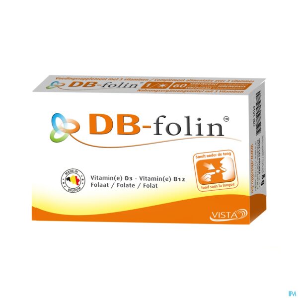 Packshot Vista Db-folin Smelttabl 60