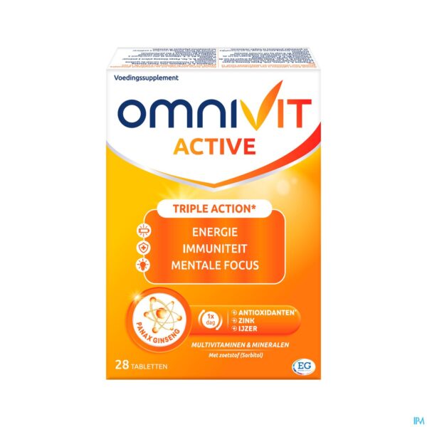 Packshot Omnivit Active             Comp  28