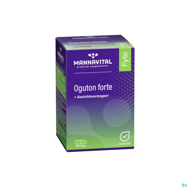 Packshot Mannavita Oguton Forte V-caps 60