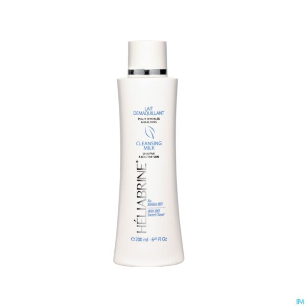 Packshot Heliabrine Reinigende Melk Honingklaver 200ml