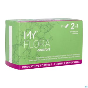 Packshot My Flora Comfort Caps 90