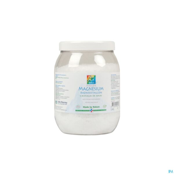 Packshot Magnesiumvlokken Himalaya 1kg Deba