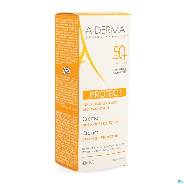 Packshot Aderma Protect Creme Z/parfum 40ml Packshot Aderma Protect Creme Z/parfum 40ml