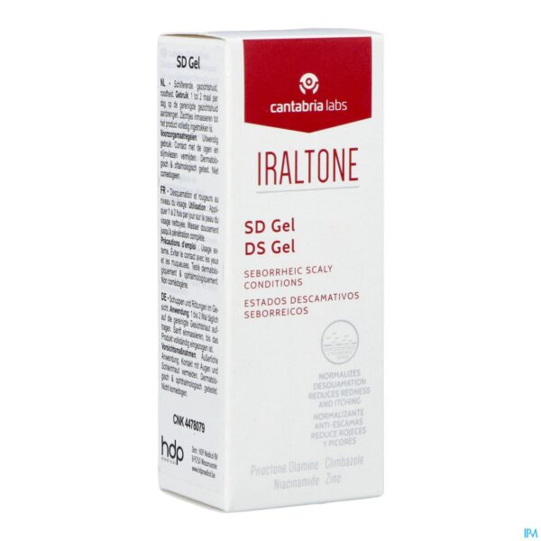 Packshot Iraltone Sd Gel Tube 50ml