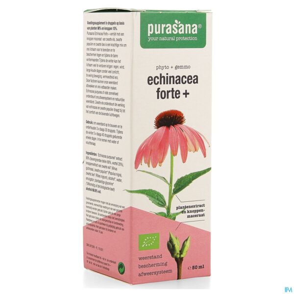 Packshot Purasana Vegan Echinacea Forte+ 50ml